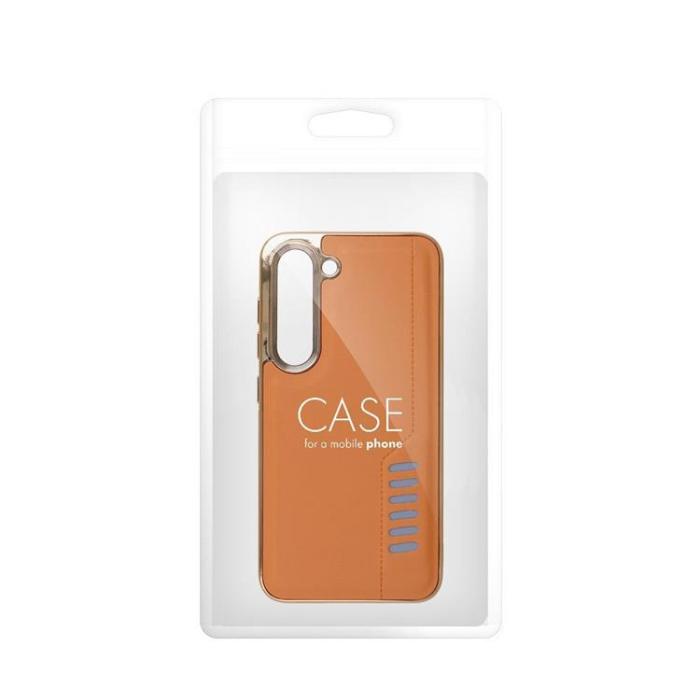 OEM - Galaxy A35 5G Mobilskal Milano - Brun