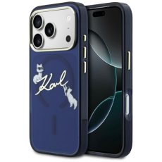 KARL LAGERFELD - Karl Lagerfeld iPhone 17 Pro Mobilskal Magsafe IML Choupettes Karl Script Logo