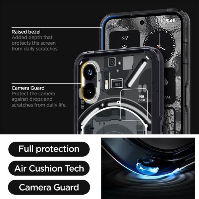 UTGATT - Spigen Nothing Phone 2 Mobilskal Ultra Hybrid - Zero One