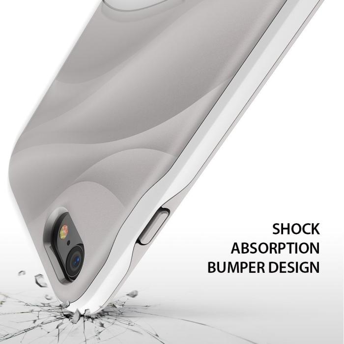 UTGATT4 - Ringke Wave Skal till iPhone 7/8/SE 2020 - Vit