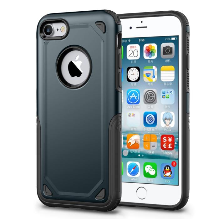 UTGATT4 - Rugged Armor Skal till iPhone 7/8/SE 2020 - Blå