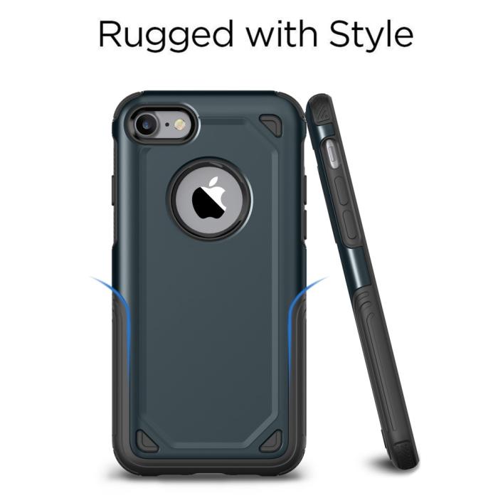 UTGATT4 - Rugged Armor Skal till iPhone 7/8/SE 2020 - Blå