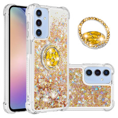 A-One Brand - Galaxy A17/A26 Mobilskal Kickstand Quicksand TPU - Guld