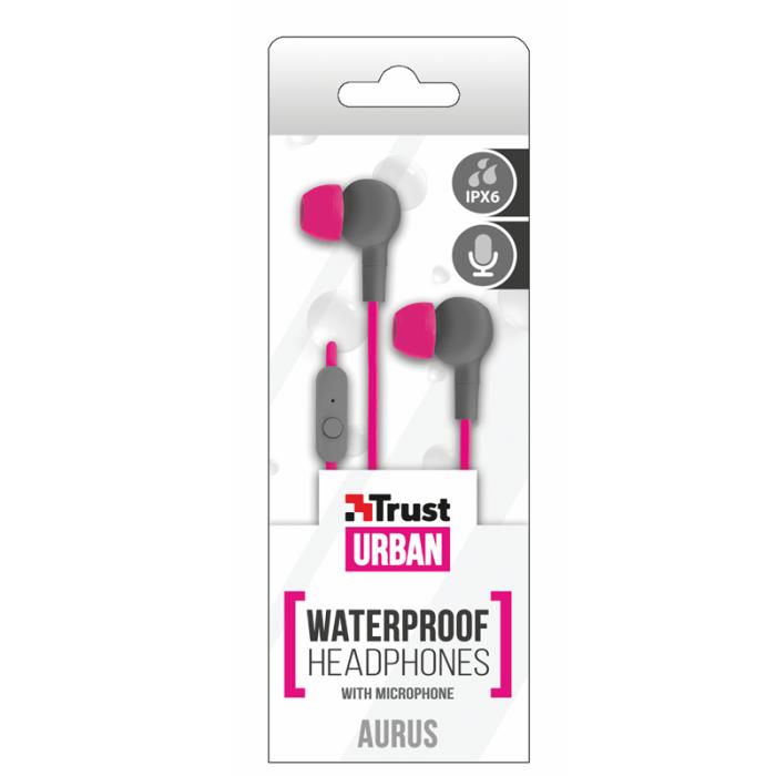 UTGATT5 - Urban Revolt Vattentätt Headset In-Ear Aurus WP - Rosa