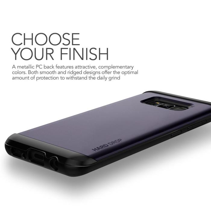 VERUS - Verus Hard Drop Skal till Samsung Galaxy S8 Plus - Orchid Grey