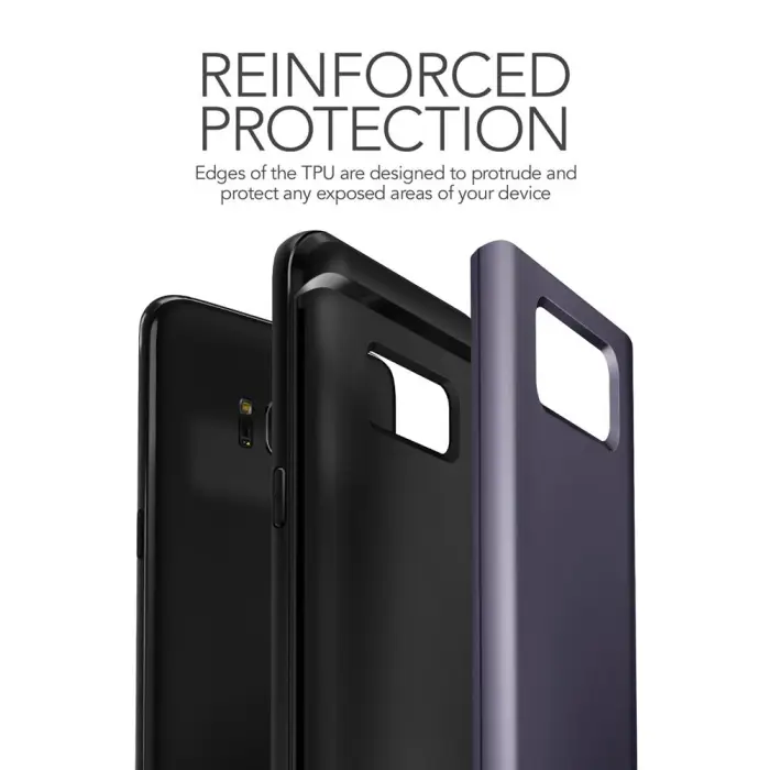 VERUS - Verus Hard Drop Skal till Samsung Galaxy S8 Plus - Orchid Grey