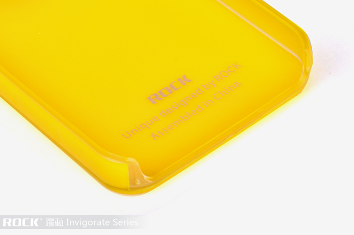 ROCK - Rock Invigorate skal till Apple iPhone 4/4S (Gul)