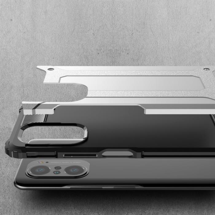 A-One Brand - Armor Guard Hybrid Mobilskal Xiaomi Mi 11i / Poco F3 - Svart
