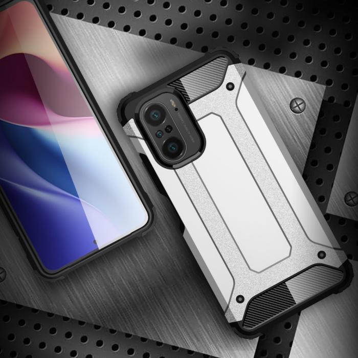 A-One Brand - Armor Guard Hybrid Mobilskal Xiaomi Mi 11i / Poco F3 - Svart