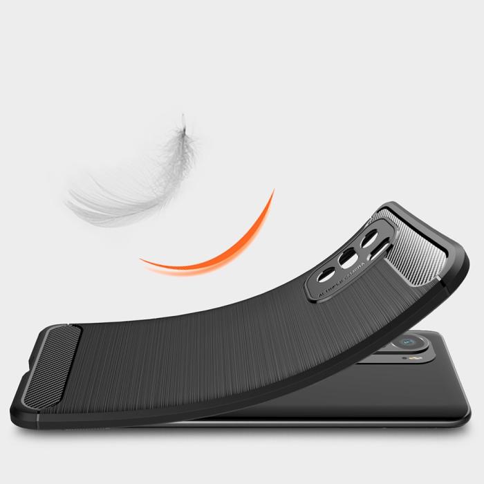 OEM - Carbon TPU Mobilskal till Xiaomi Mi 11i / Poco F3 - Svart