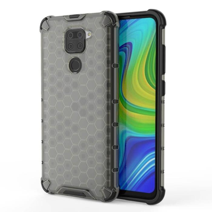 UTGATT4 - Honeycomb Armor skal Redmi 10X 4G/Redmi Note 9 Svart