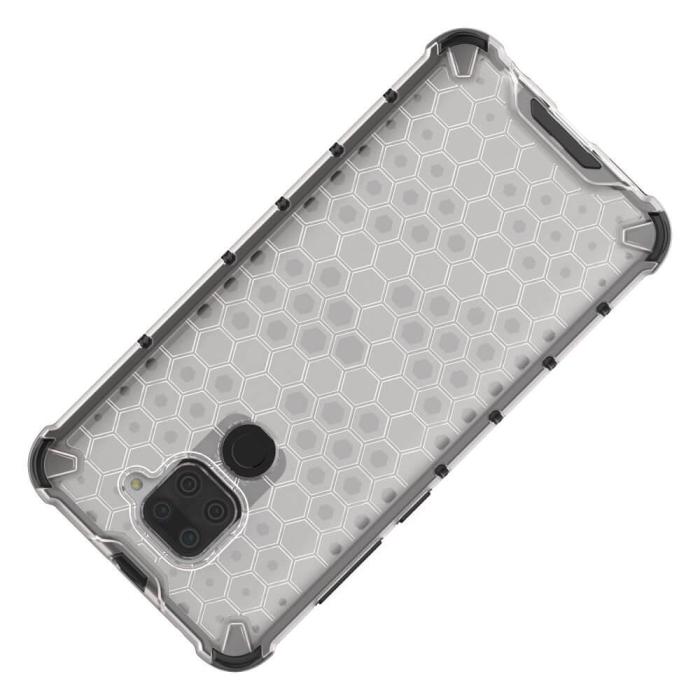 UTGATT4 - Honeycomb Armor skal Redmi 10X 4G/Redmi Note 9 Svart