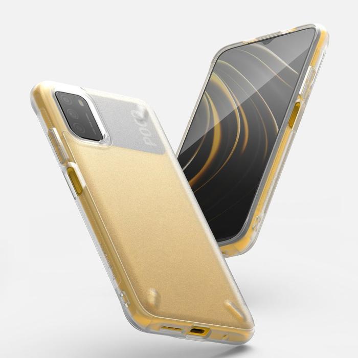 OEM - Ringke Onyx Durable Skal Xiaomi Poco M3 - Transparent