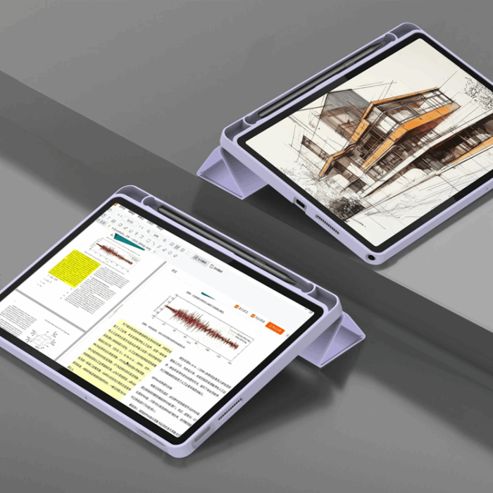 Tech-Protect - Tech-Protect Lenovo Tab 10.1 Fodral Smart - Violet