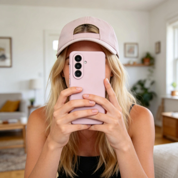 Tech-Protect - Tech-Protect Mobilskal För Galaxy S26 Plus Magsafe Silikon - Rosa Pearl