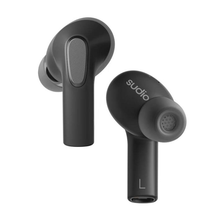 UTGATT - Sudio Trådlösa Hörlurar In-Ear E3 ANC - Svart