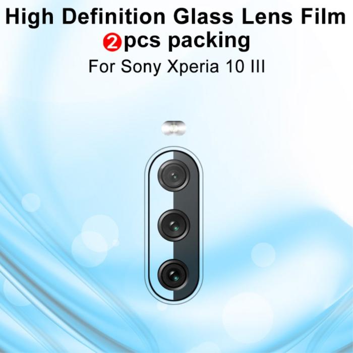 OEM - [2-PACK] Kameralinsskydd i Härdat Glas Sony Xperia 10 III