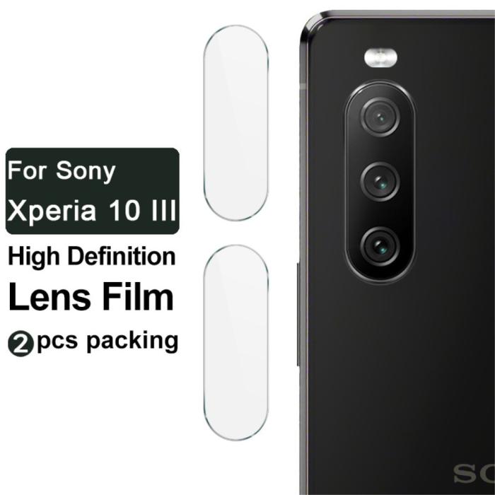 OEM - [2-PACK] Kameralinsskydd i Härdat Glas Sony Xperia 10 III