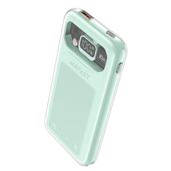 Acefast - Acefast Powerbank 10000mAh 30W Sparkling Series M1 - Grön