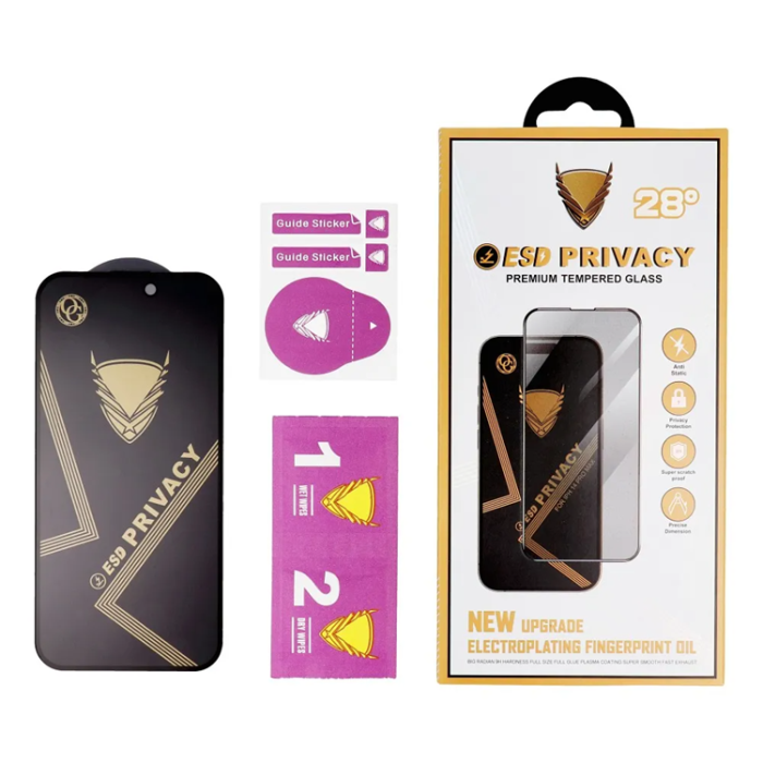 OG - OG Galaxy A16 5G/4G Härdat Glas Skärmskydd Premium Privacy