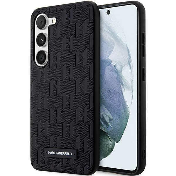 Karl Lagerfeld Mobilskal till Galaxy S24+ Saffiano Mono Logo Svart