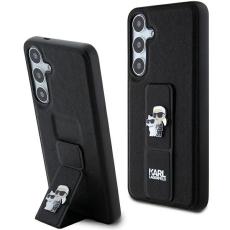 KARL LAGERFELD - Karl Lagerfeld Mobilskal till Galaxy S24+ MagSafe Gripstand Saffiano Pins