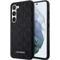 KARL LAGERFELD - Karl Lagerfeld Mobilskal till Galaxy S24+ Saffiano Mono Logo Svart