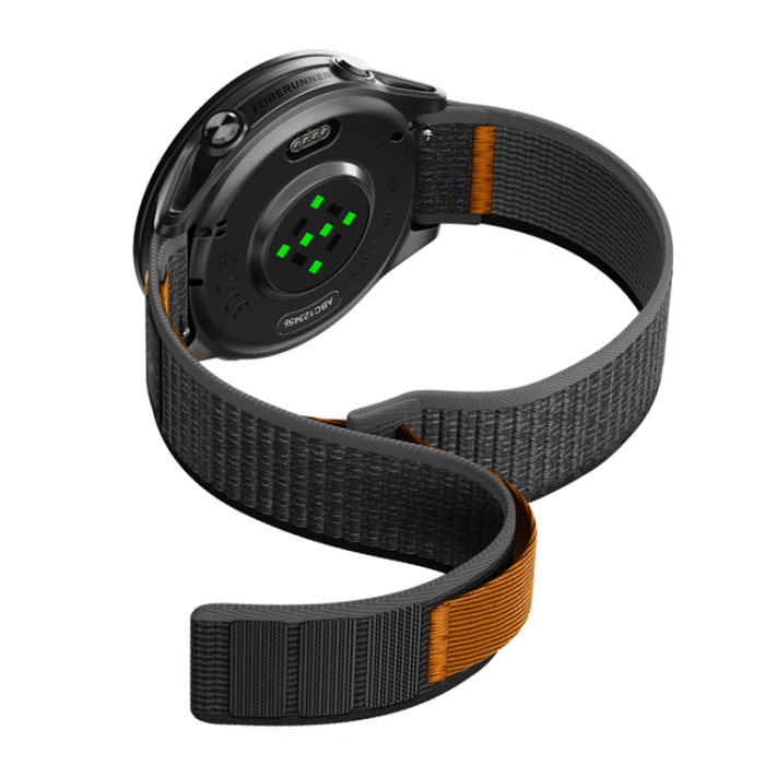 Spigen - Spigen Armband För Garmin Quick Release 22mm Active Athlex Air - Svart/Orange