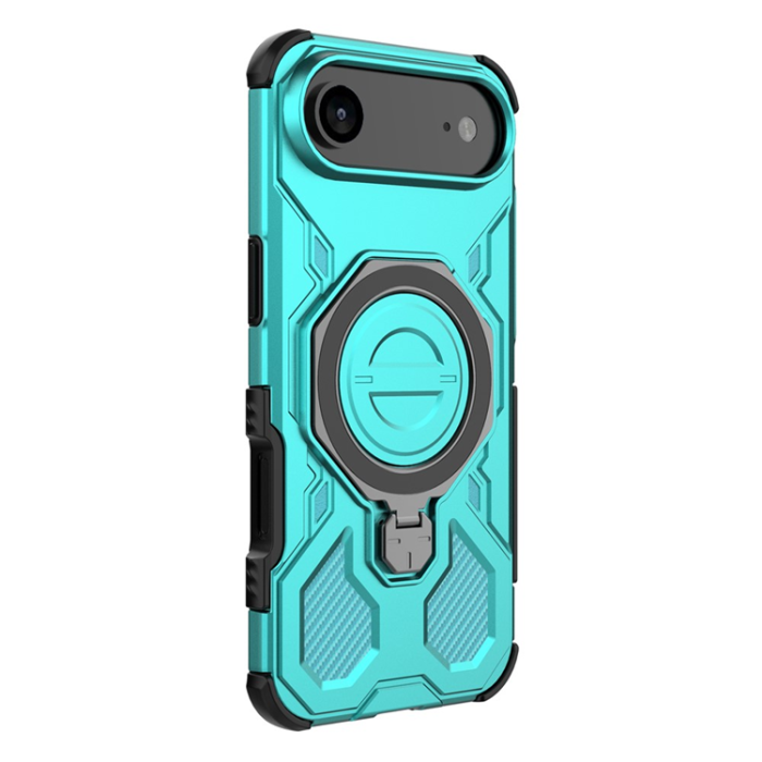 A-One Brand - iPhone 17 Air Mobilskal Rotating Kickstand - Babyblå