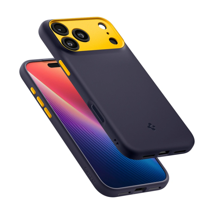 Spigen - Spigen iPhone 17 Pro Mobilskal Magsafe Nano Pop - Marinblå