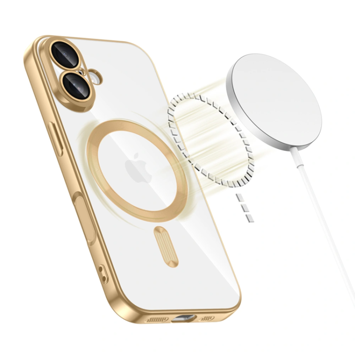 Tech-Protect - Tech-Protect iPhone 17 Mobilskal Magsafe Flex - Shiny Guld