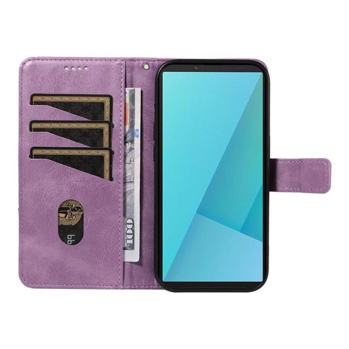 A-One Brand - Sony Xperia 10 VII Plånboksfodral Geometric Lines - Lila