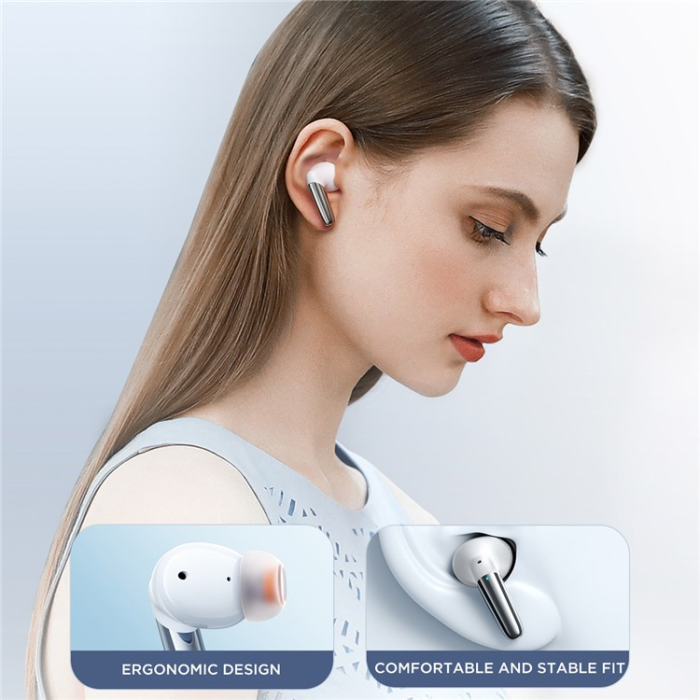 Joyroom - Joyroom In-Ear Hörlurar Bluetooth Vattentät JR-BB1 - Vit