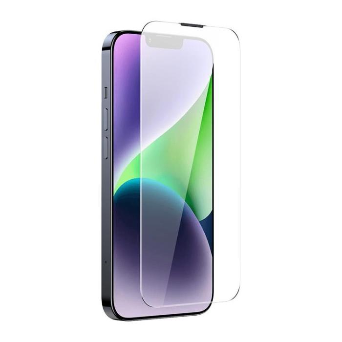 BASEUS - Baseus iPhone 14 Plus/13 Pro Max Härdat Glas Skärmskydd