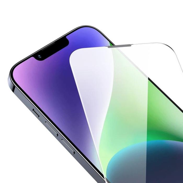 BASEUS - Baseus iPhone 14 Plus/13 Pro Max Härdat Glas Skärmskydd