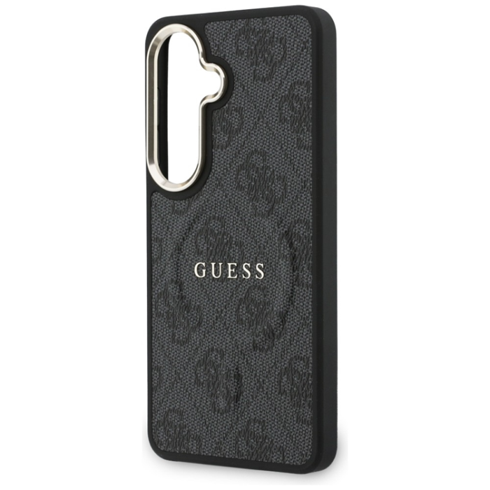 Guess - Guess Mobilskal För Galaxy S26 MagSafe 4G Embossed Ring - Svart