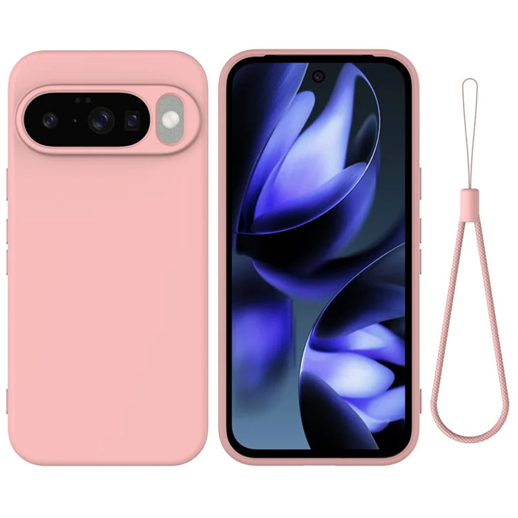Google Pixel 10 Mobilskal Liquid Silicone - Rosa | 2353 | AlltMobil