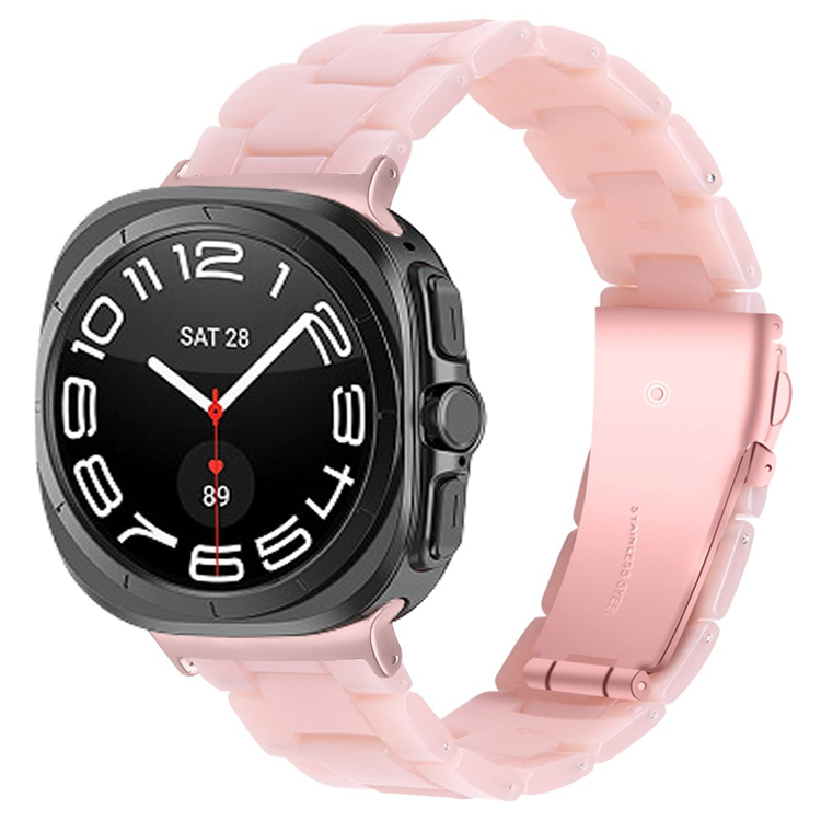 Galaxy Watch 8/8 Classic (40/44/46mm) Armband Vattentät Acrylic - Rosa | 5123 | AlltMobil