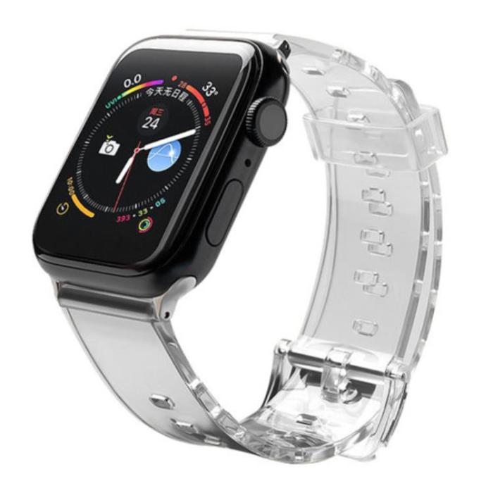 UTGATT - Light Band För Apple Watch 6/5/4/3 /2/SE 40mm/38mm - Svart