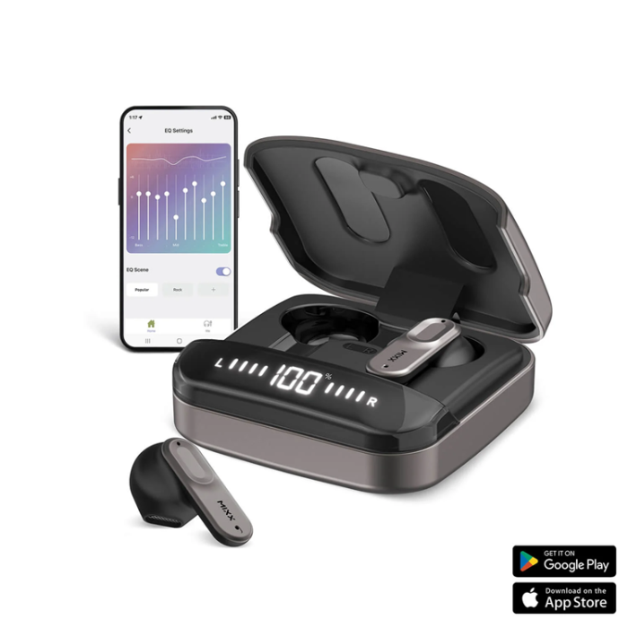 MIXX - MIXX TWS In-Ear Hörlurar Ultra Hybrid Streambuds - Svart