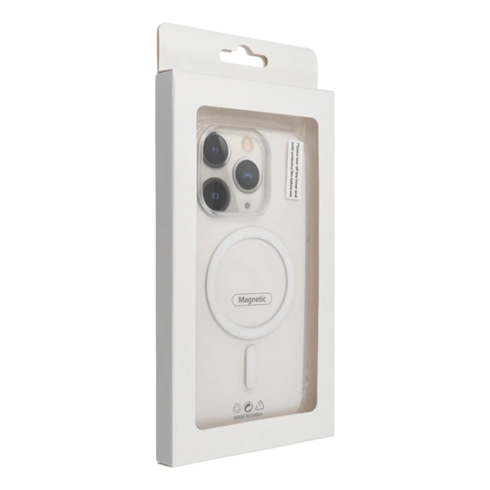 OEM - iPhone 12 Mini Mobilskal MagSafe Drop Glue - Vit