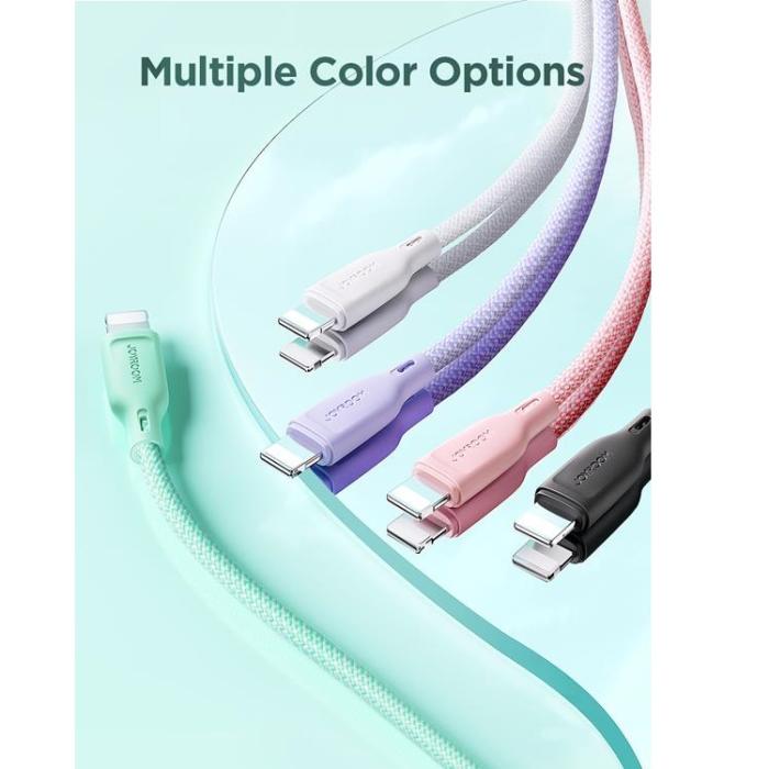Joyroom - Joyroom USB-A till Lightning kabel 2m 3A - Grön