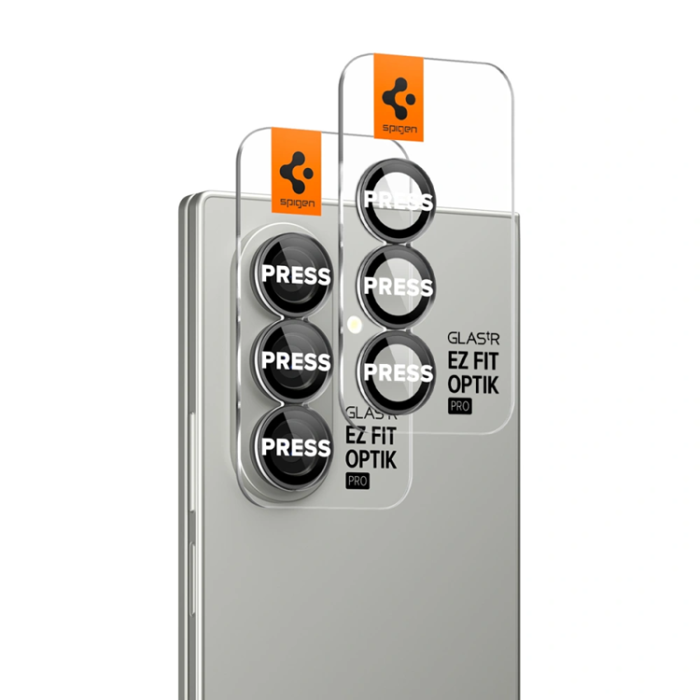 Spigen - [2-Pack] Spigen Galaxy Z Fold 7 Härdat Glas Kameraskydd EZ Optik