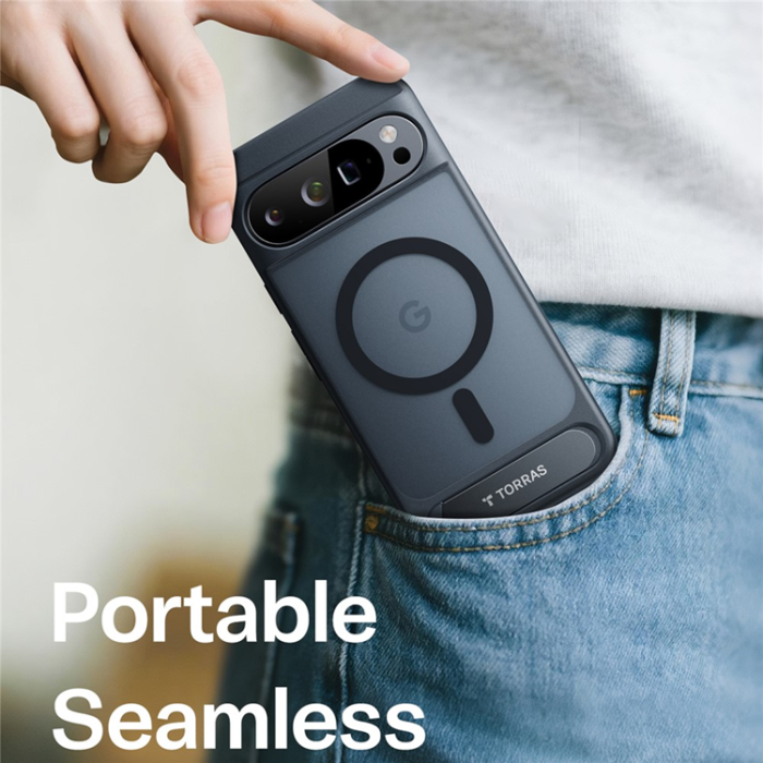 Torras - Torras Google Pixel 10 Pro XL Mobilskal MagSafe Kickstand