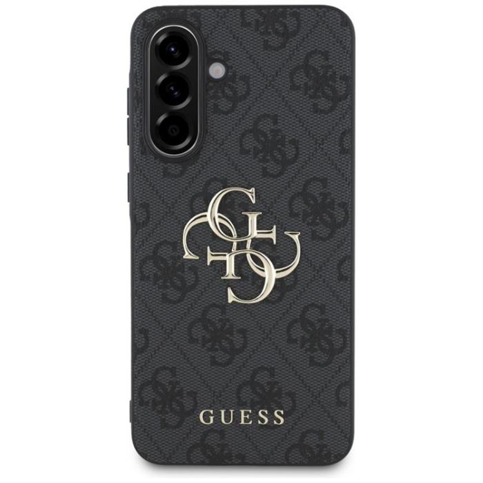 Guess - Guess Galaxy A36 Mobilskal Big 4G Logo Classic Logo - Svart