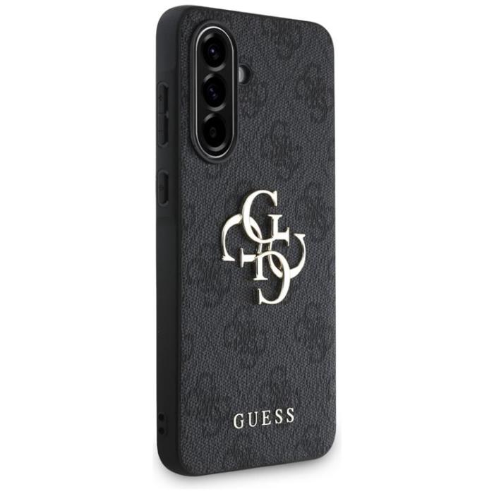 Guess - Guess Galaxy A36 Mobilskal Big 4G Logo Classic Logo - Svart