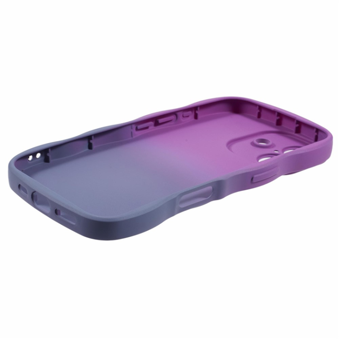 A-One Brand - iPhone 17 Mobiskal Gradient Color TPU - Lila + Lavendelgrå