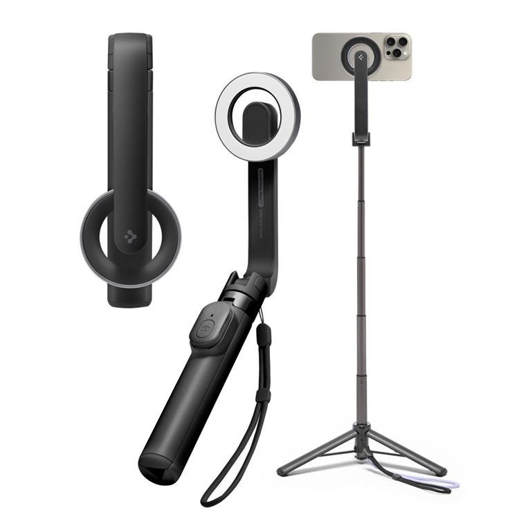 Spigen Magsafe Selfiestick Bluetooth Tripod S571W - Svart | 264 | AlltMobil