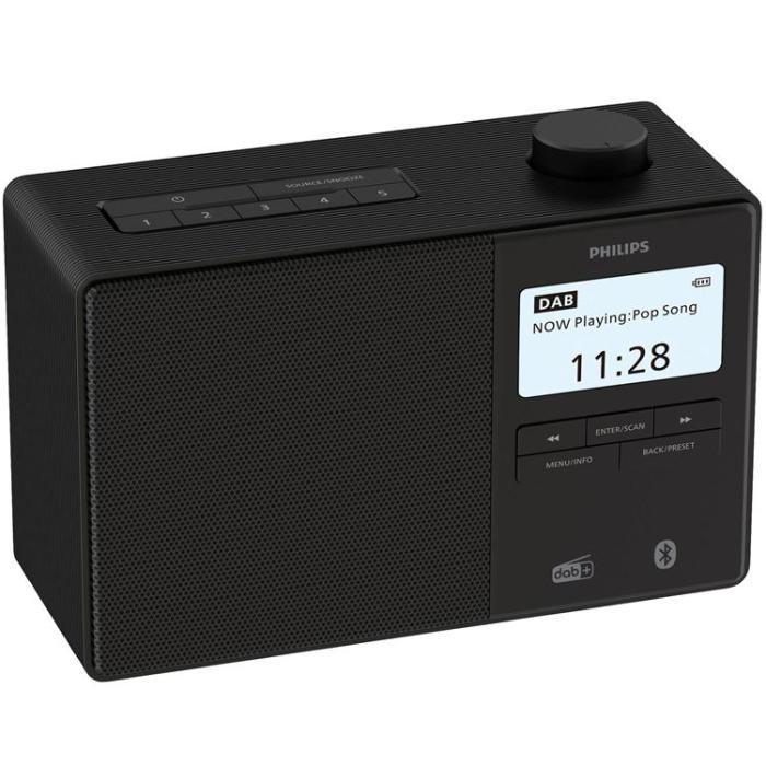 Philips - Philips Radio DAB+/FM Bluetooth TAR5600/10 - Svart