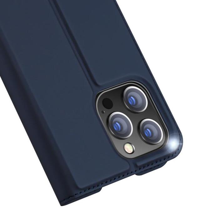 Dux Ducis - Dux Ducis iPhone 15 Pro Max/iPhone 15 Ultra Plånboksfodral Skin Pro - Blå